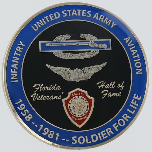 Honor & Recognition: The Florida Veterans Hall of Fame Challenge Coin