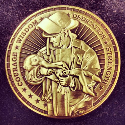 How Firefighter Challenge Coins Began