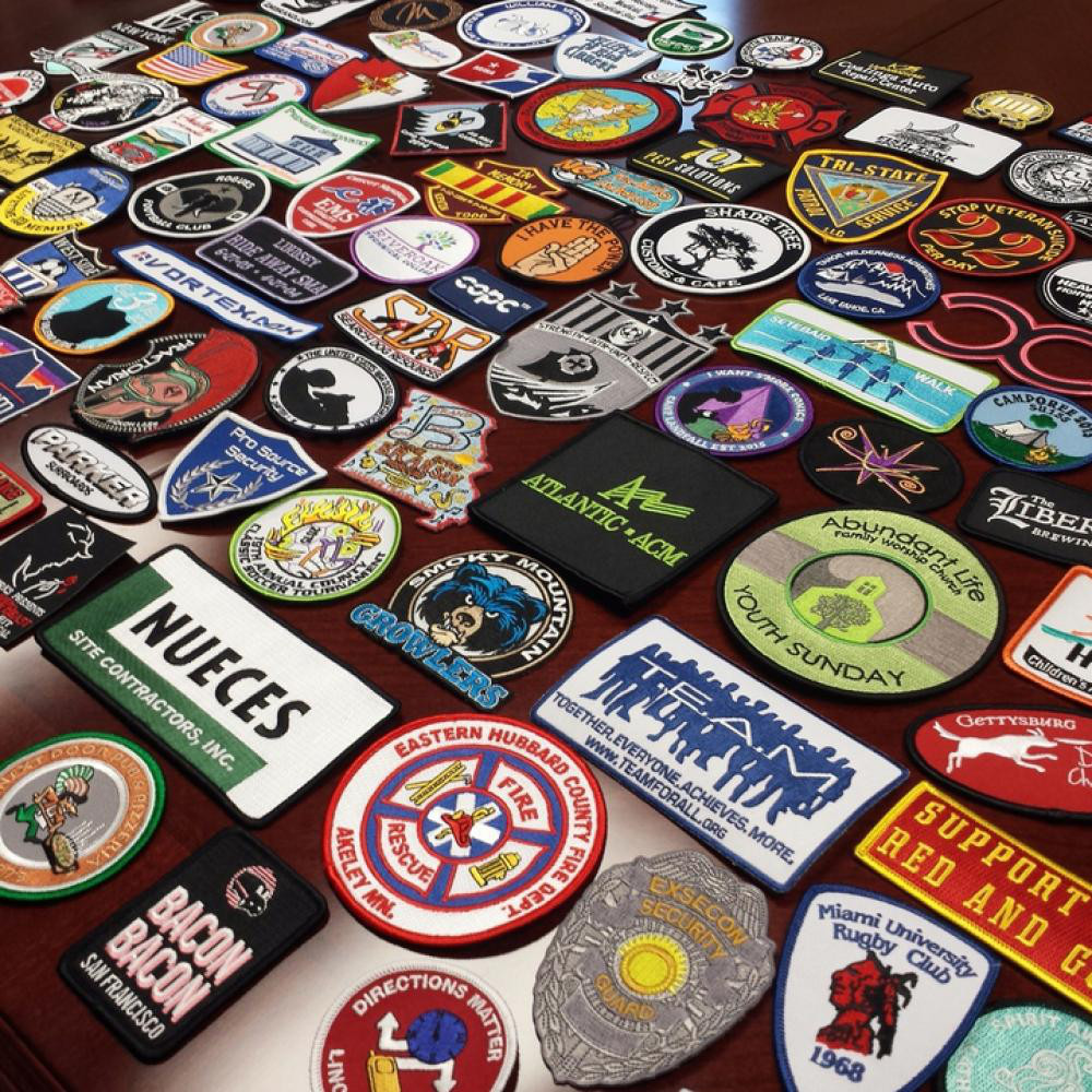 Wholesale Custom Embroidered Patches — Iron on Patches Bulk Cheap