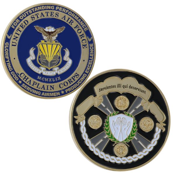 Chaplin Corps Challenge Coins