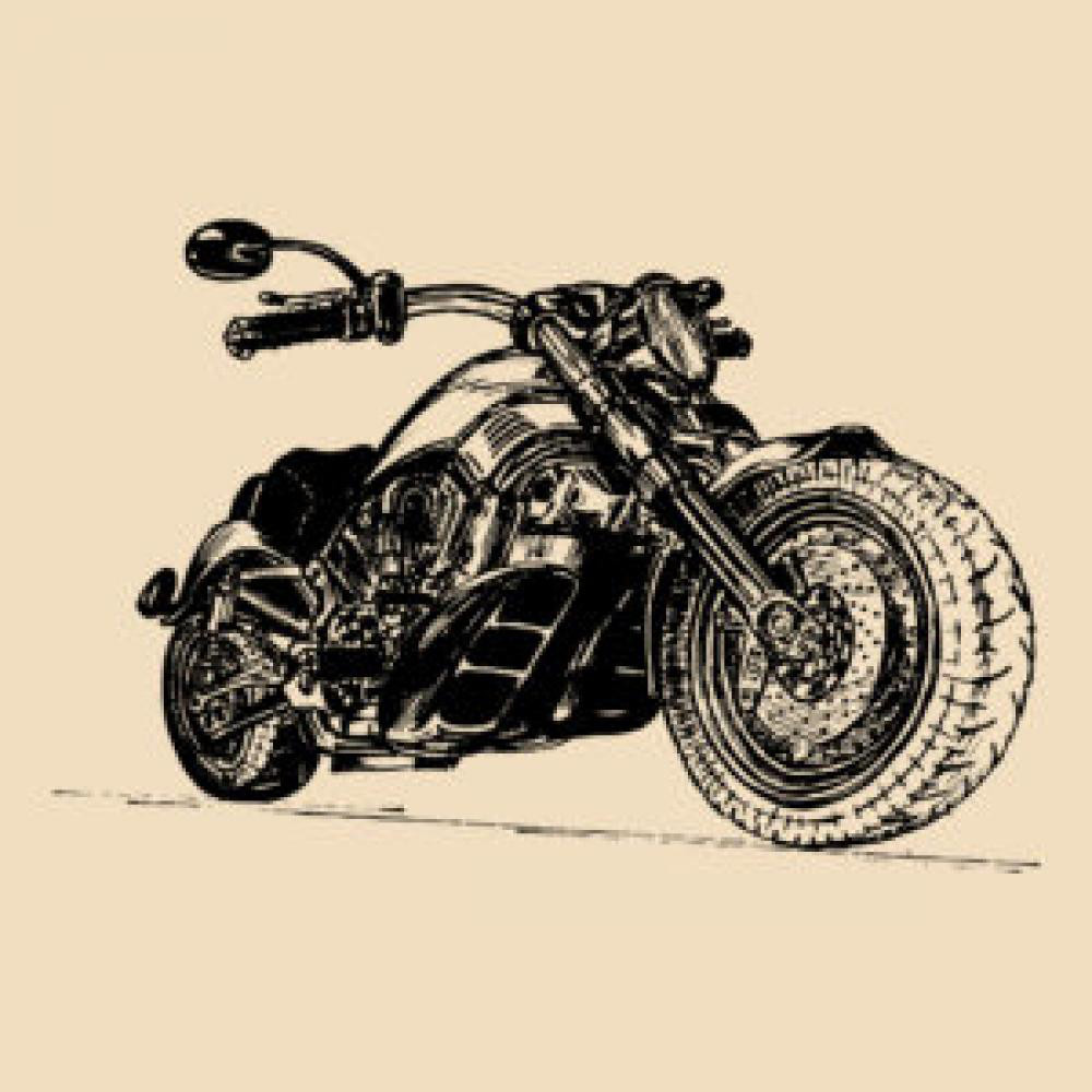 Moped Garage Moped Gang Rocker Kutte Patch Aufnäher für Jeans Club Jacke Neu 