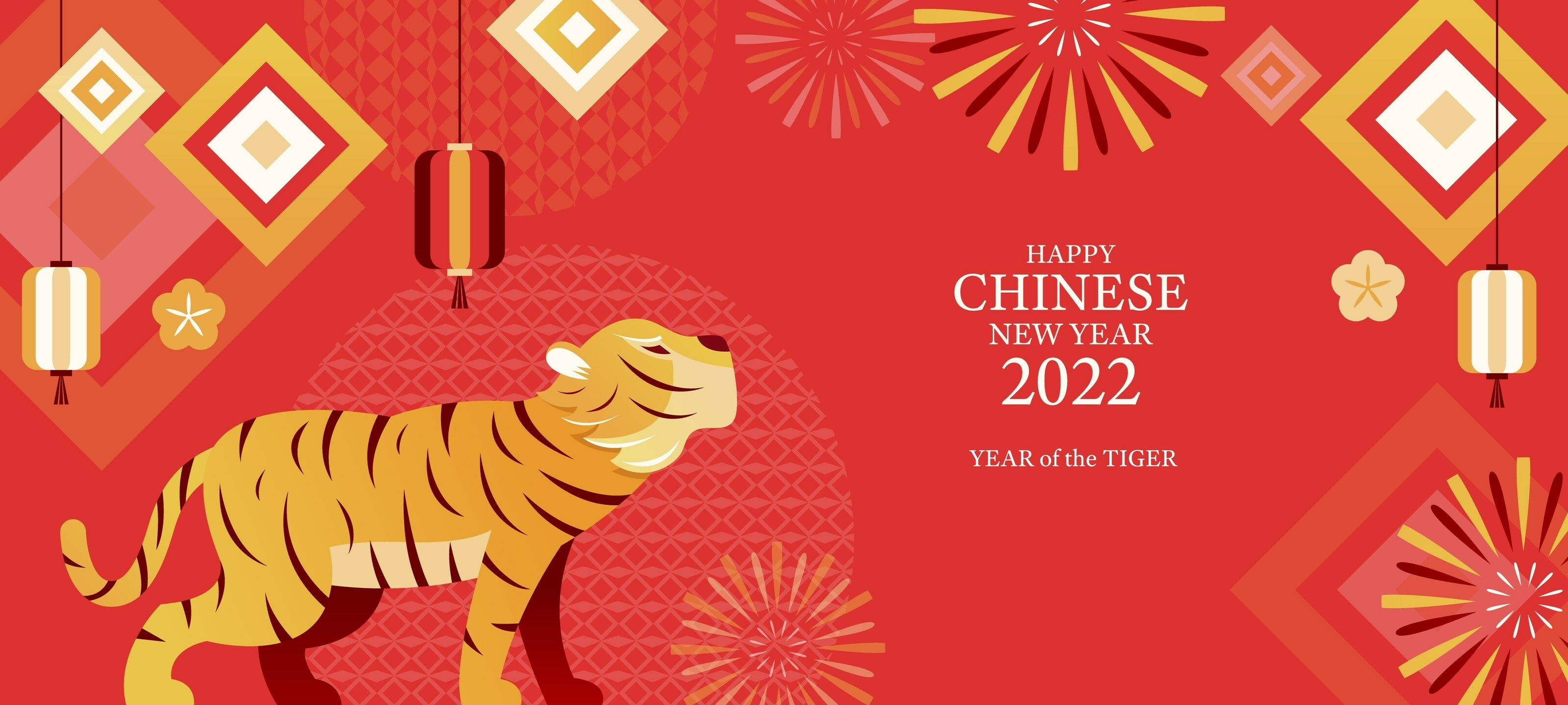 It's the Year of the Tiger! Happy Lunar New Year!