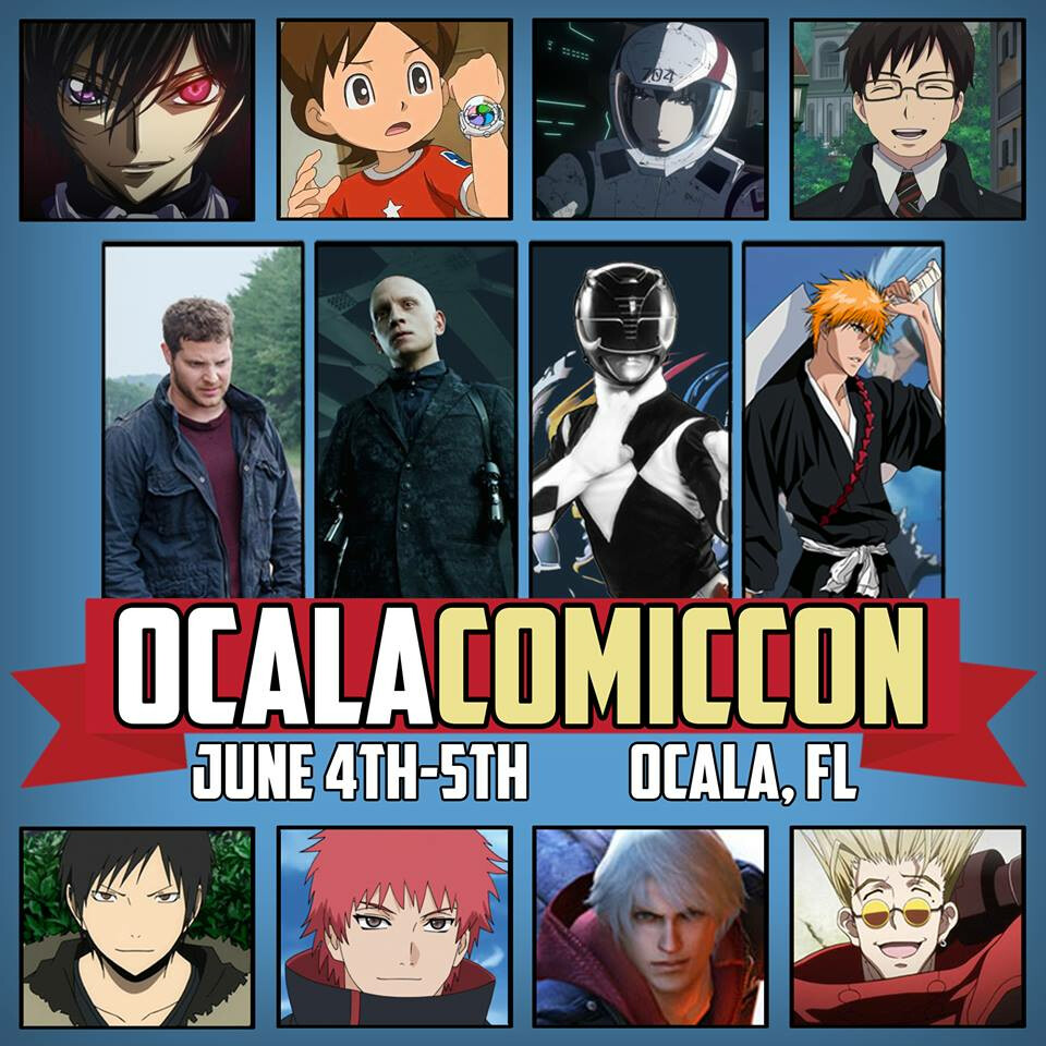 Come see TJM at the 2016 Ocala Comic Con, June 4th - 5th!