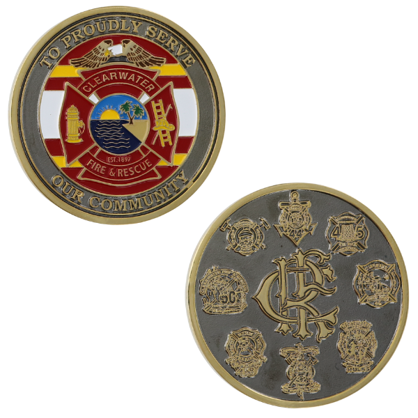 Clearwater Fire and Rescue Coin Spotlight