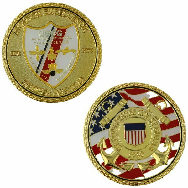 United States Coast Guard Aviation Excellence Challenge Coin Spotlight