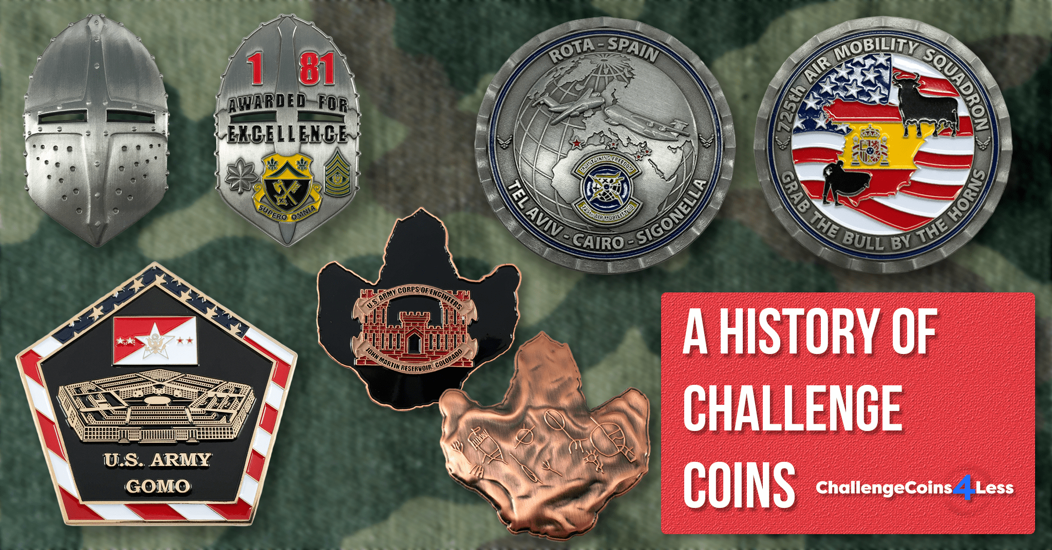 Ancient Romans, Spies, and WWI Aces: A History of Challenge Coins!