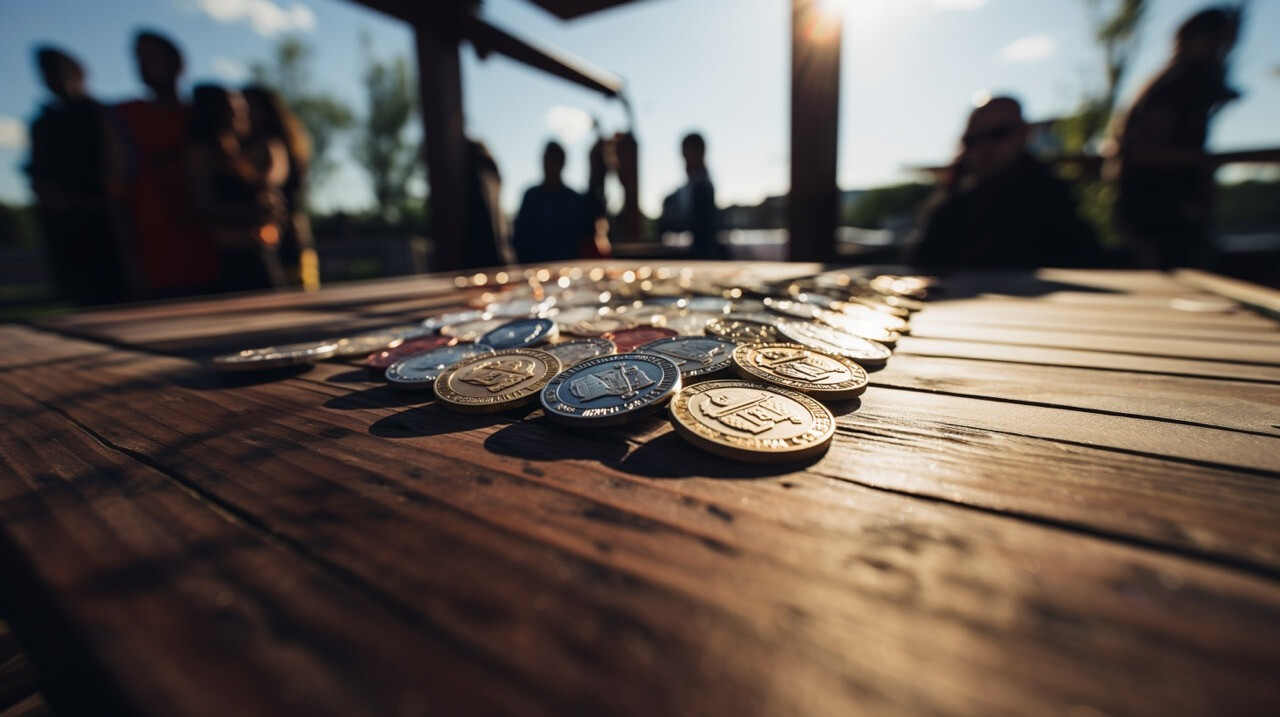 Custom Challenge Coins Foster Team Building