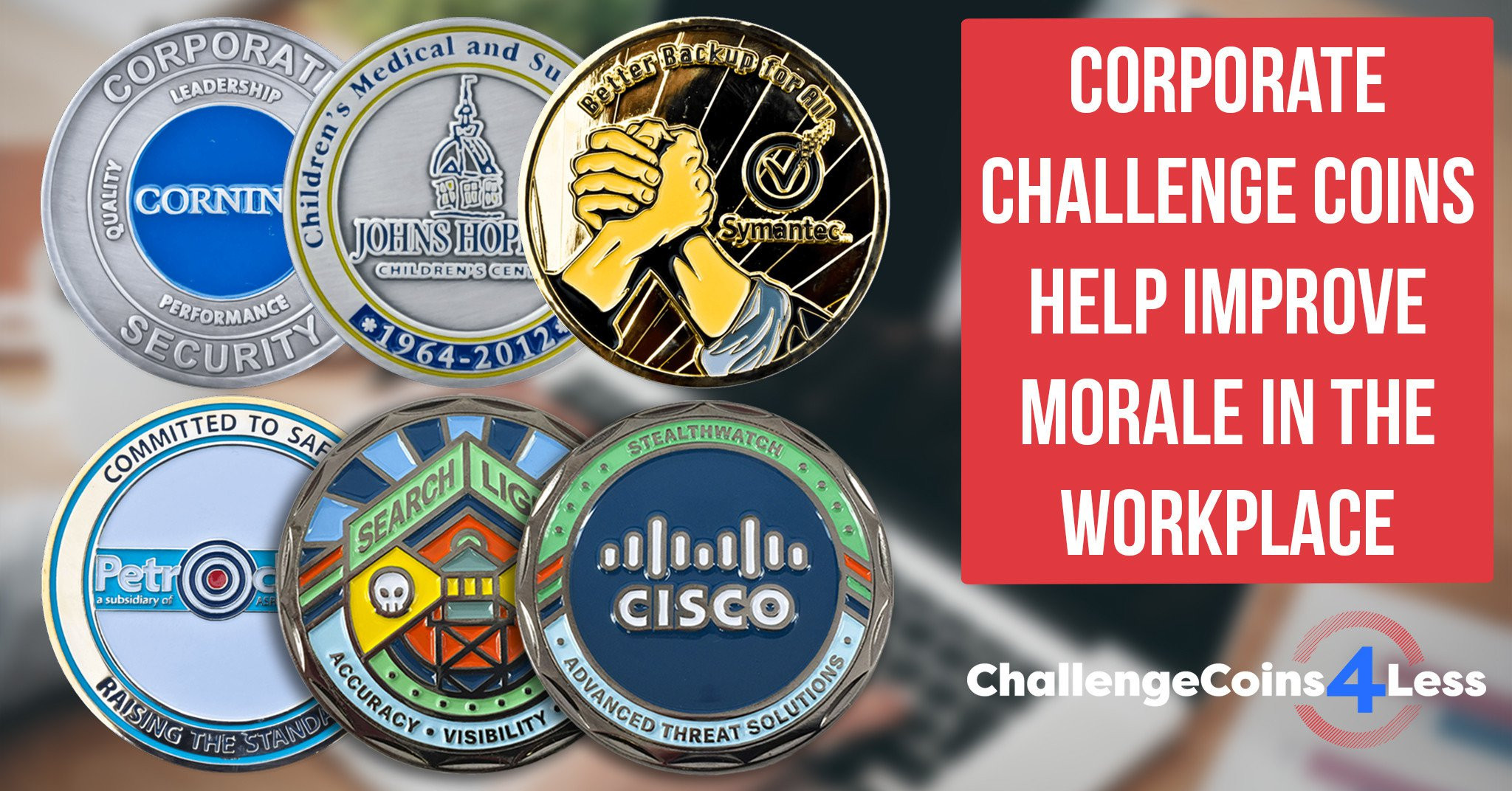 Corporate Challenge Coins Improve Morale At The Workplace