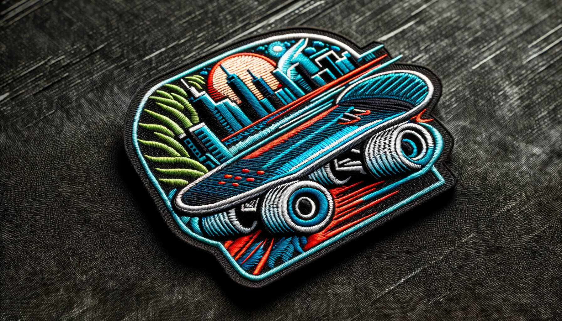 Emblems of Expression: Custom Skateboarding Patches