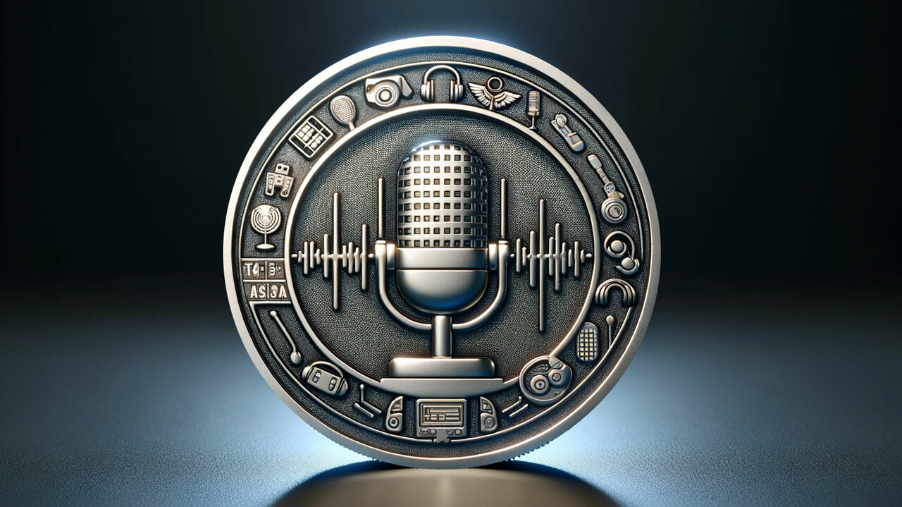 Commemorating and Promoting Podcasts with  Challenge Coins