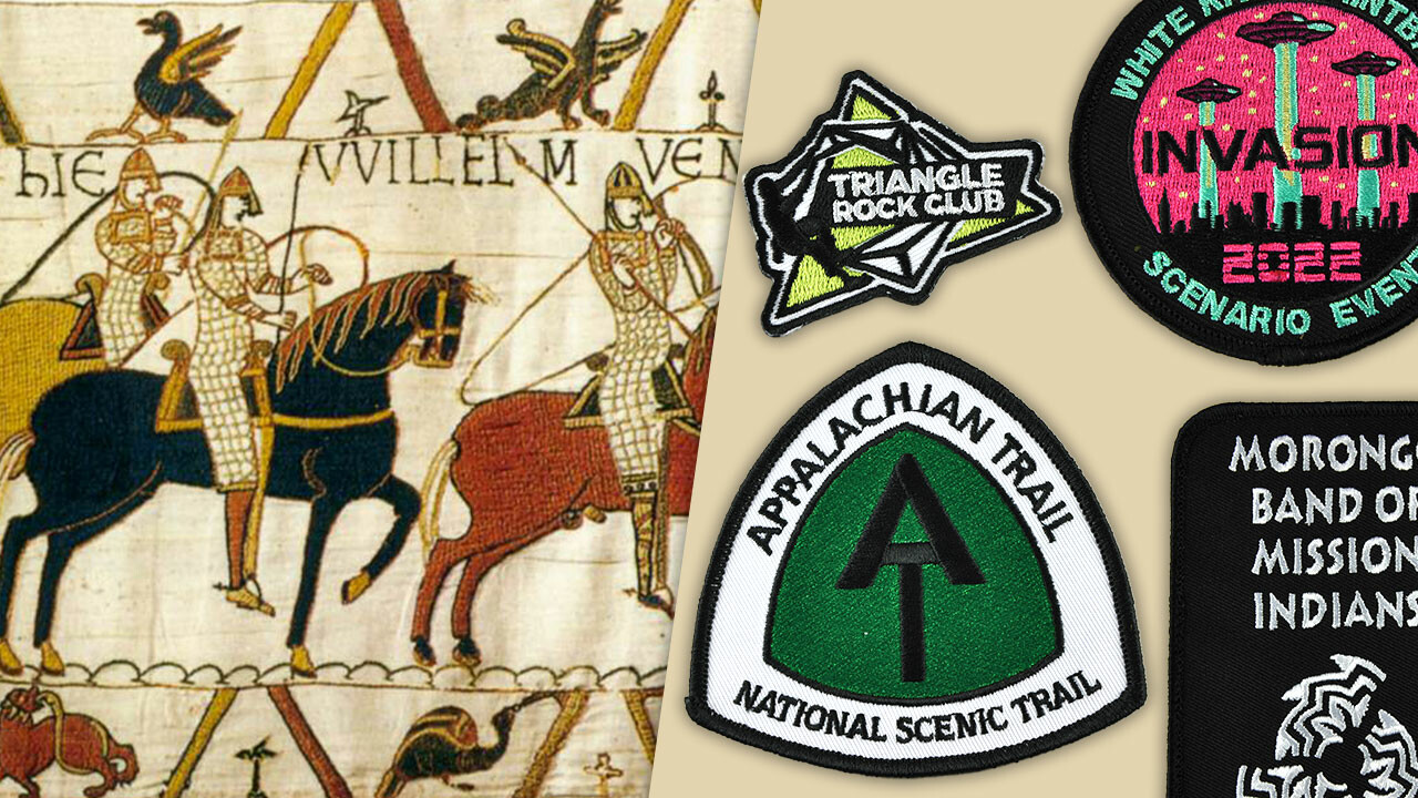 A Look Back! This Is The History Of Custom Embroidered Patches 