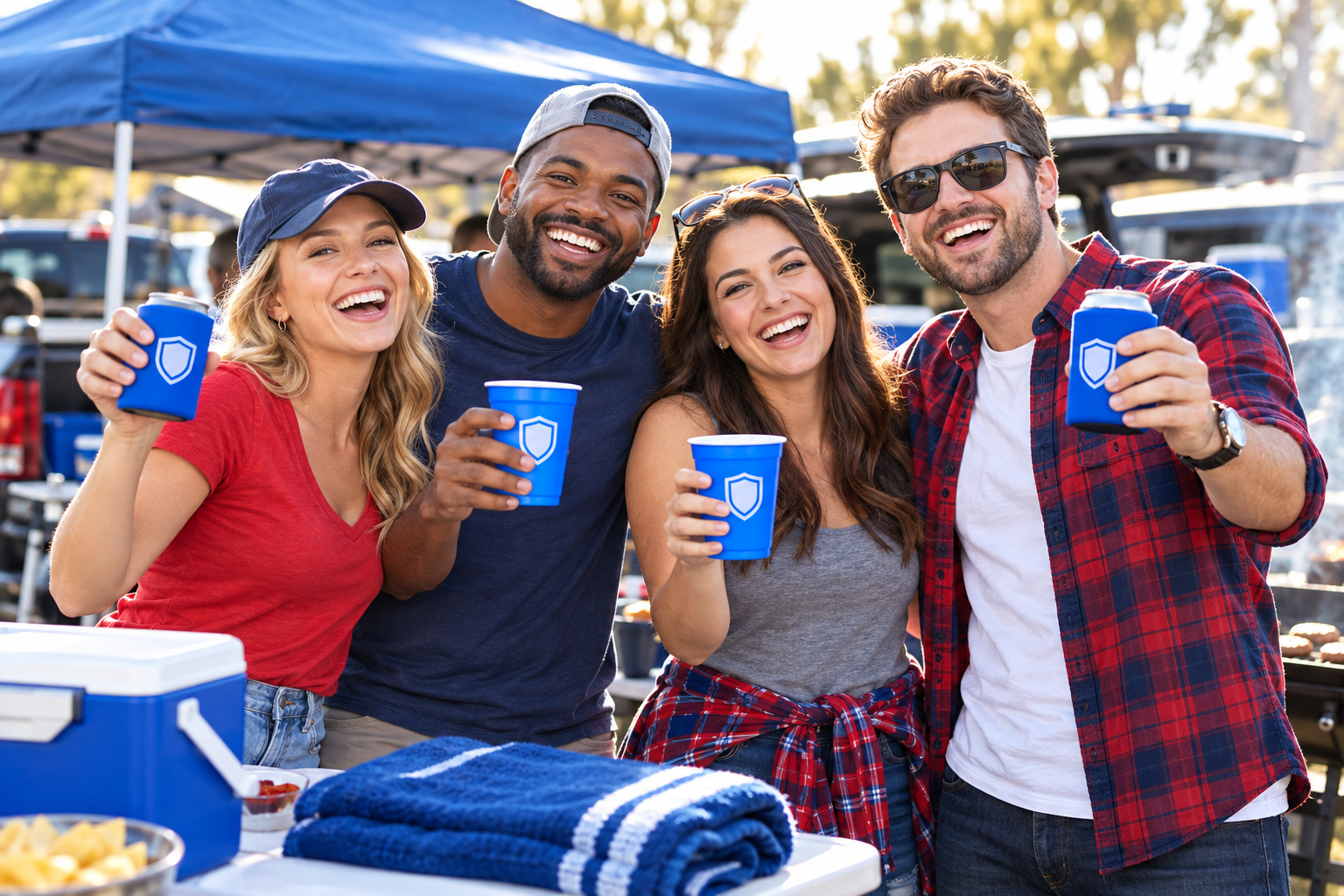 Get Your Brand in the Game with Custom Tailgating Products