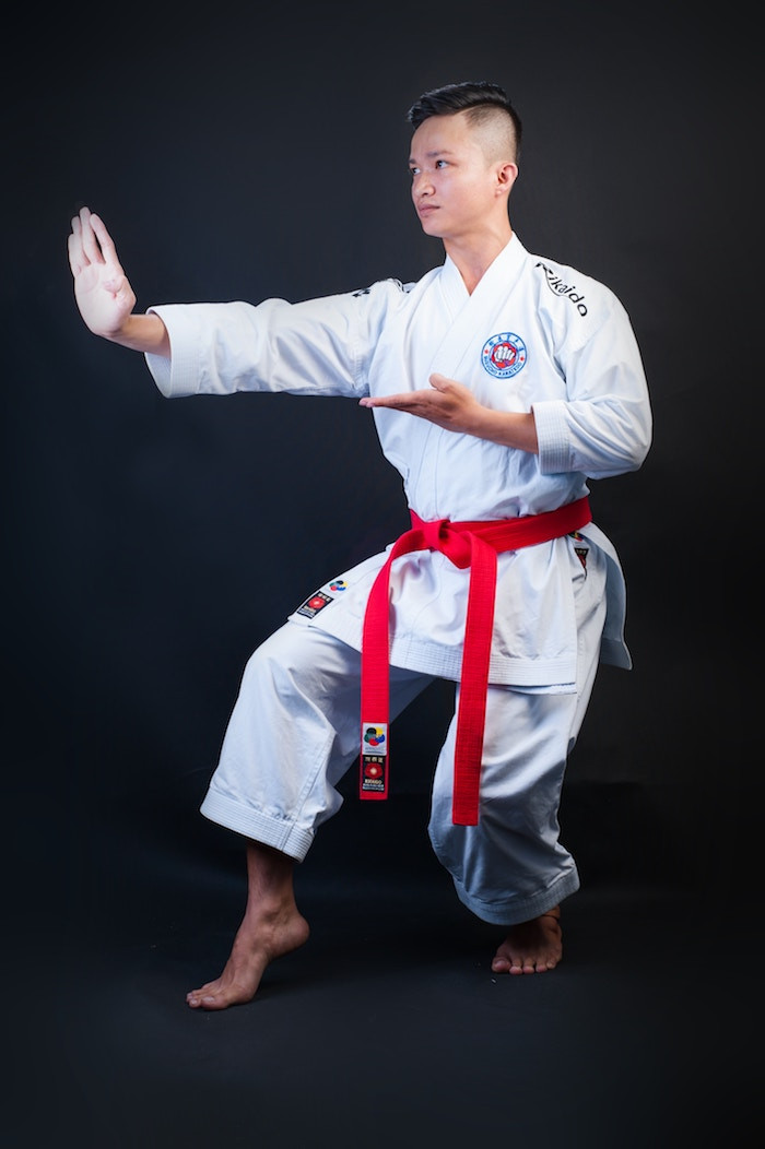 karate uniform patches