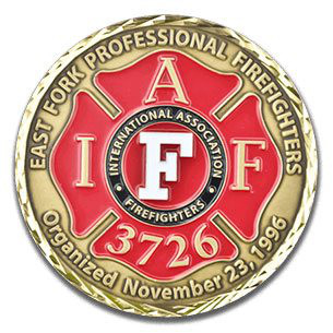 Fire Department Challenge Coins Honor Lost Comrades