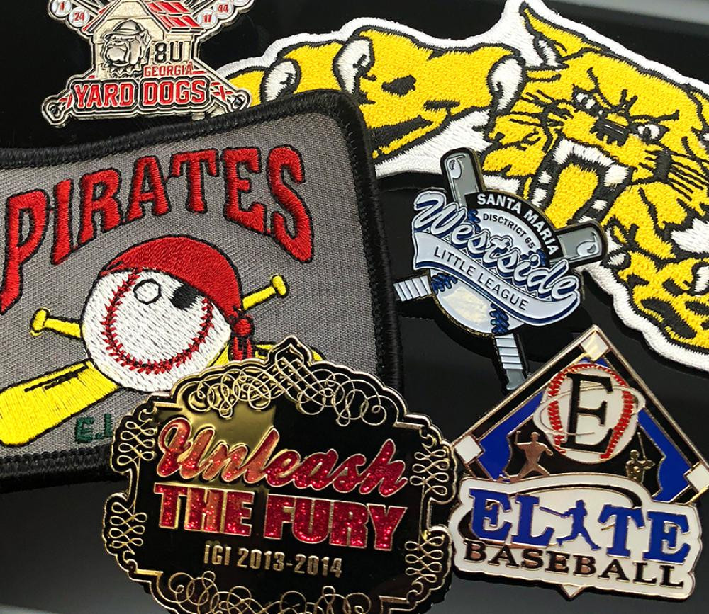 Custom Trading Pins and Baseball Patches