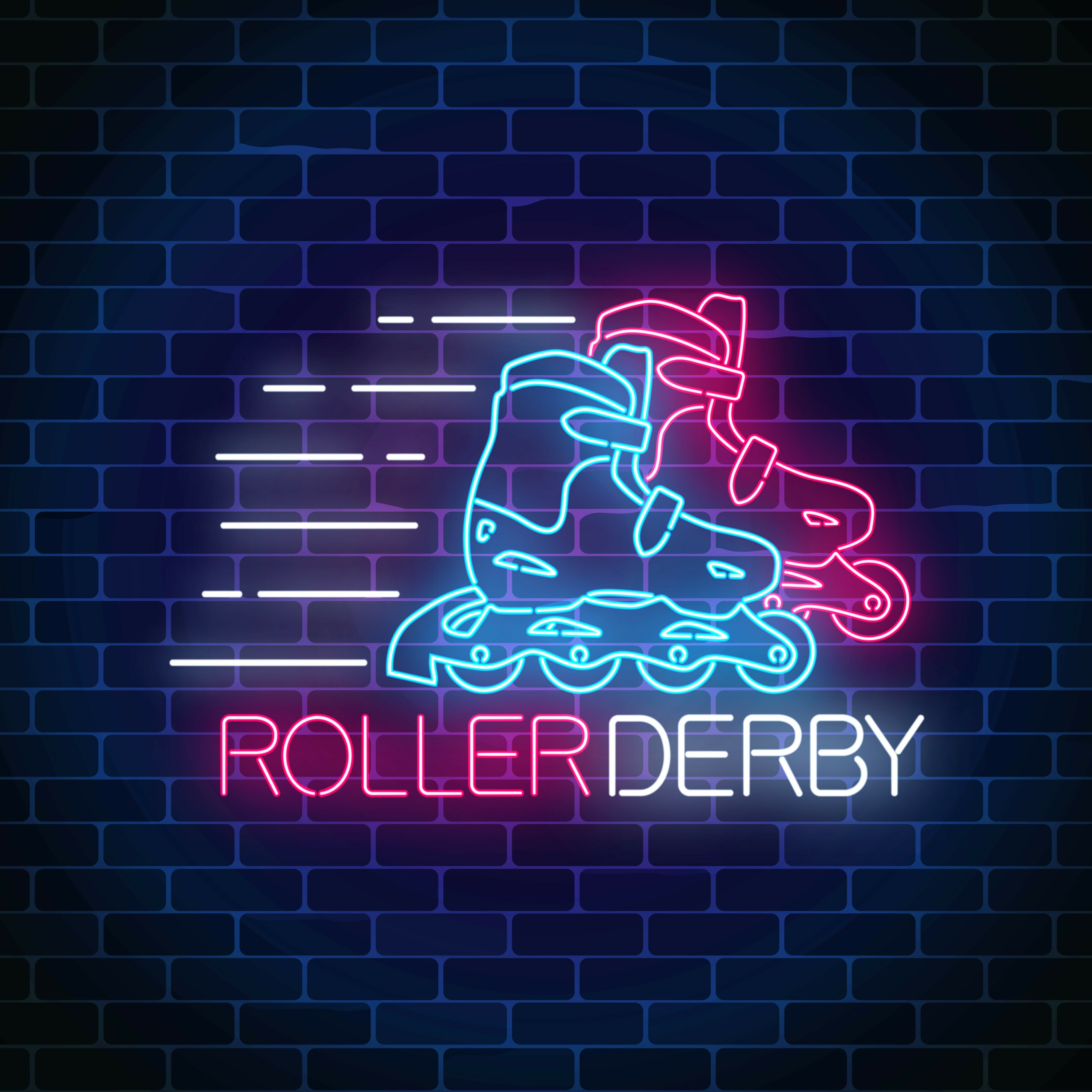 Rollin' Thunder -- Roller Derby Patches to Support Your Team!