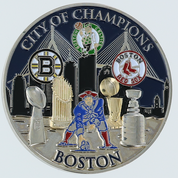 City of champions, Boston Coin