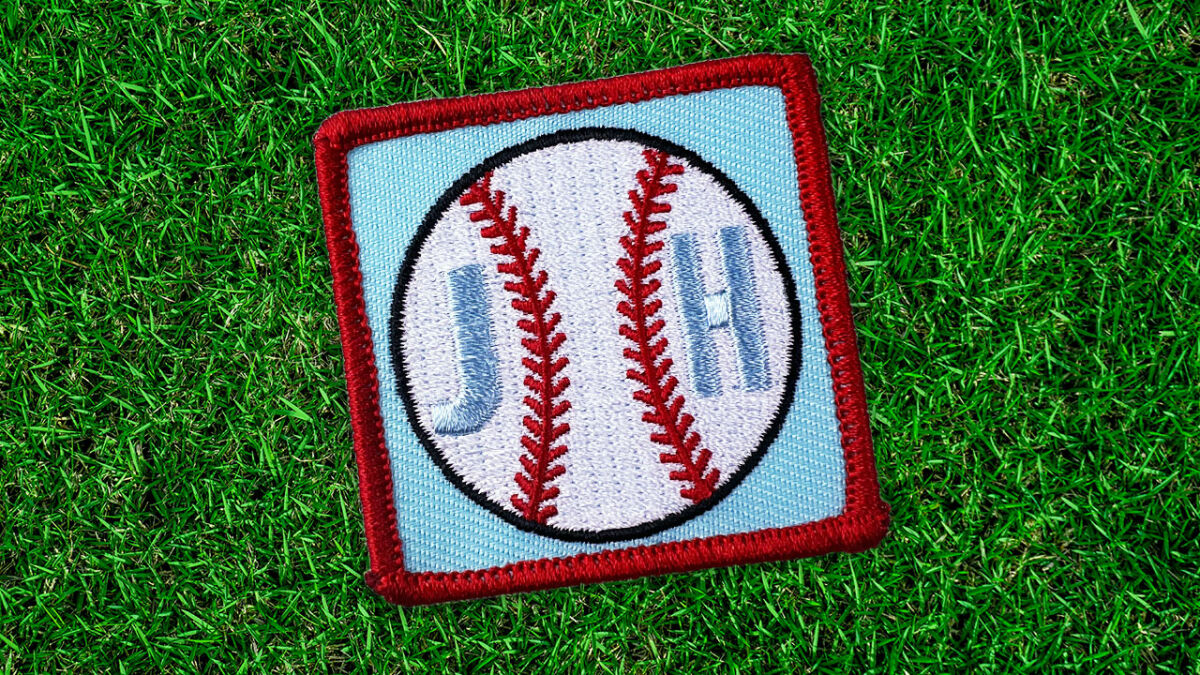 Embroidered Baseball Patch